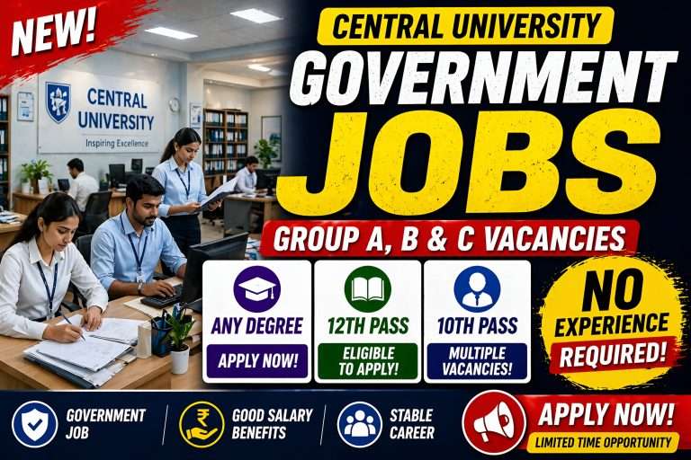 Central University Jobs Notification : శ్రీ లాల్ బహుదూర్ శాస్త్రి జాతీయ సంస్కృత విశ్వవిద్యాలయం(SLBSRSV) నుండి కొత్తగా ఉద్యోగం నోటిఫికేషన్లు వచ్చేసాయి|New Job Notifications Have Been Released By the Shri Lal Bahadur Shastri National Sanskrit University (SLBSRSV)